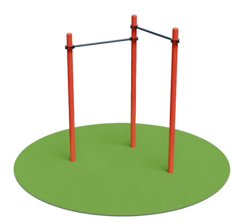 Уличный турник Двойной