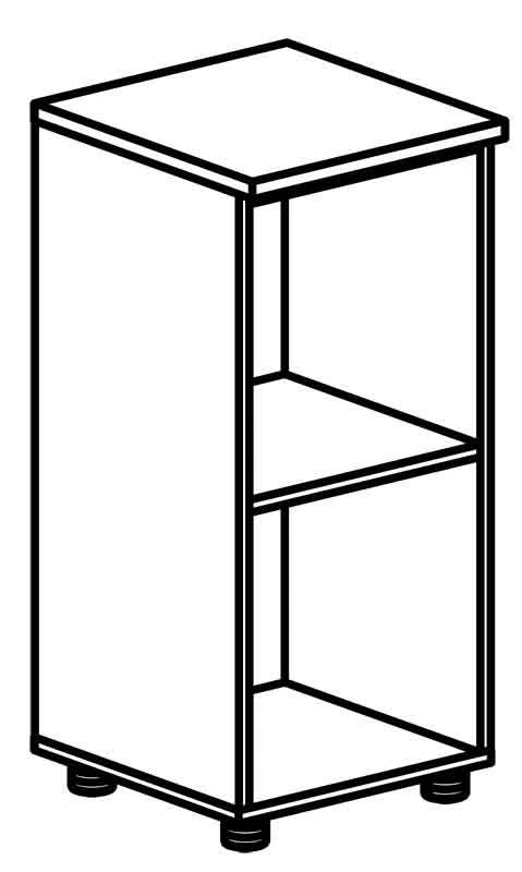 Шкаф стеллаж 4411 Серия "Ритм"