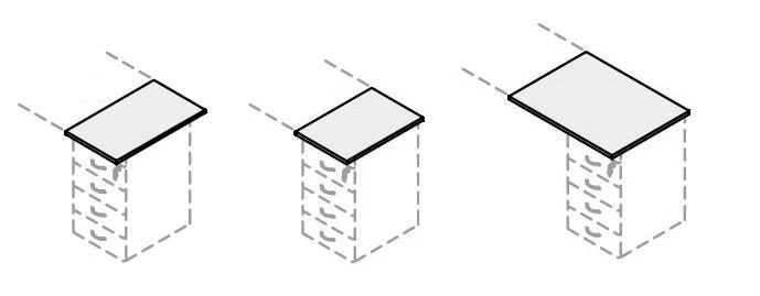 Топ для тумбы. Набор мебели "Агат"