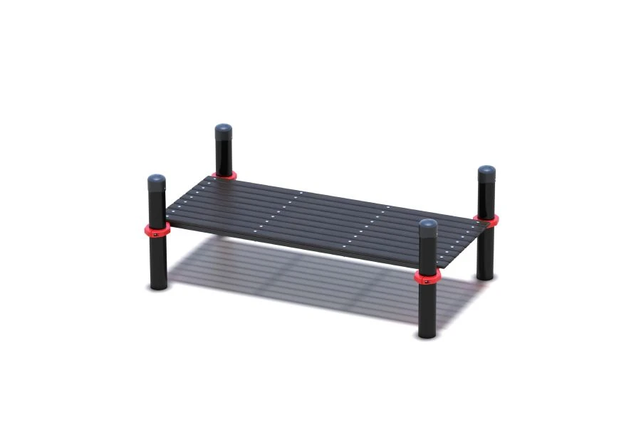 Помост для выполнения испытания «Сгибание-разгибание рук в упоре лежа на полу»