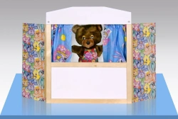 Functional Tabletop Puppet Theater Screen
