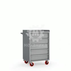 Heavy-Duty Stainless Steel Trolley for Industrial Use - Model 1375