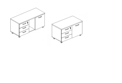 Office Equipment Cabinet A4 Series Furniture Set