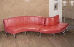 Galaxy Series Furniture - K-1 Chair, D-2 Two-Seat Sofa, D-3 Three-Seat Sofa, U-5 Internal Corner, U-6 Internal Corner, U-7 External Corner, Puff P