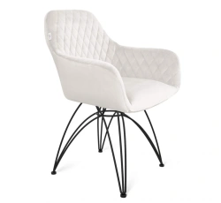 Comfortable Microvelvet Chair Sheffilton SHT-ST38/S112