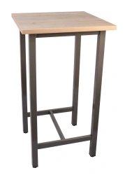 High Bar Table with Steel Frame (SBV)