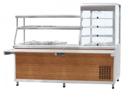 Universal Hot Display Showcase PVKHМ-70KMU Left Kashir