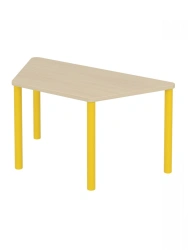 Children's trapezoidal table 460 / yellow