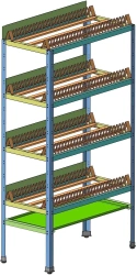 Tray Storage Rack, Type: SHPP
