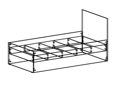 Comfortable Bed for Rest and Sleep