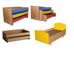Children's Bed with Custom Sizes and PVC Edging