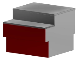 Ilet Cube Non-Refrigerated Checkout Counter P2629