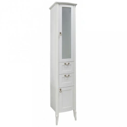 Versailles Ivory Floor Column Cabinet 1A189103VSZA01