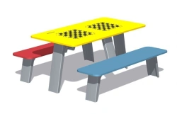 Outdoor Table with Benches Romana 302.35.00-01