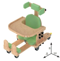 Опора для сидения с поддержкой осанки