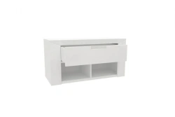 Stylish White Gloss Wardrobe BRI TYP 18