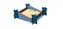 Romana Outdoor Sandbox for Kids 115.73.00