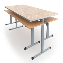 Стол со скамейкой