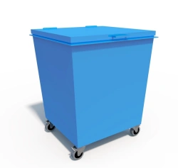 Mobile Metal Container for Solid Municipal Waste (K-M-P-TKO)