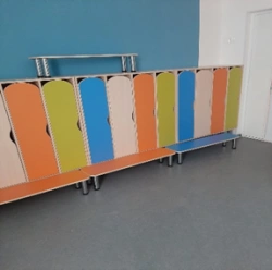 Детские шкафчики для раздевалок