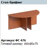 Matrix" Briefing Attachment with MDF Supports, FS 476