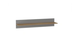 Wall Shelf 1300 (Gray Slate/Halifax Tobacco Oak) Model LD.681040.000