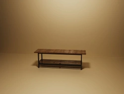 Marine Metal Furniture Bench RBP-2