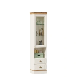 Combined Wardrobe Villaggio LD.680320.000 (Alabaster/Golden Oak)