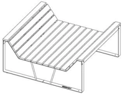 Wooden Lounge Chair for Offices and Public Spaces, Model 2010-3