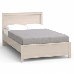 Camilla" AR3-02.T8L 1.5-Single Bed with Rectangular Design (1200mm)