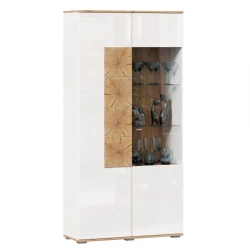 Two-Door Left Wardrobe - Fiji LD.659110.000 (Golden Oak/White)