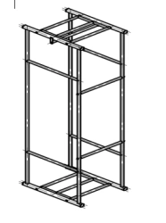 Disassemblable Metal Rack - EcoMet Model