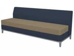 Soft Module Furniture Section 47 - 3-Seater