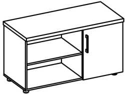 Brooklyn Series 9615 Office Equipment Cabinet