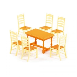 Набор мебели для кукольного домика