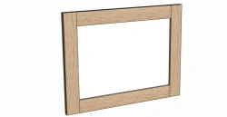 Rona Mirror R05.1 - 36mm Thick Chipboard Panel