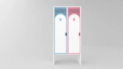 Children's Wardrobe "City of Flowers" 2 Sections FW-2ГЦ001