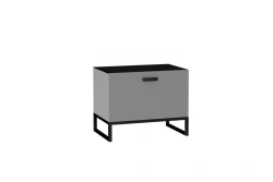 Glossy Slate Gray Essent LD.681020.000 Cabinet 650