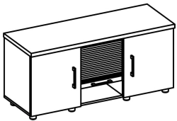Office Equipment Cabinet 9624 Series "Brooklyn