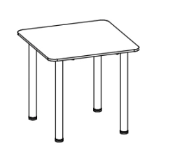 Exhibition Table for Display and Work - Alliance-S Brand