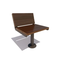 Steel Frame Chair with Two-Layer Coating, Model 77221