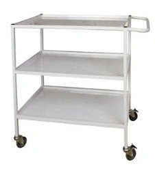 Mobile Procedure Manipulation Table with Glass Shelves