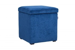 Multifunctional Kiwi Ottoman with White Storage Box