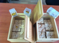 Wooden Box for Card Storage