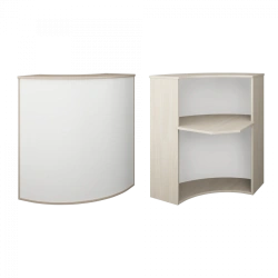 Угловая стойка ресепшн