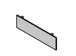 Decorative Traverse for Office Wooden Furniture - Rio Base Set