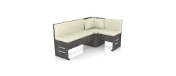 City Sofa M in Dark Sonome H