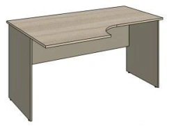 Left Integral Desk - "Work" Furniture Set