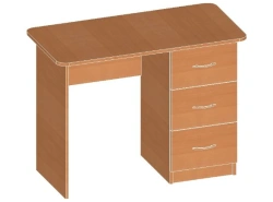 Single Pedestal Desk with 3 Drawers U.02.06