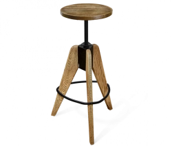 Sheffilton SHT-ST16/S92 Adjustable Wooden Stool